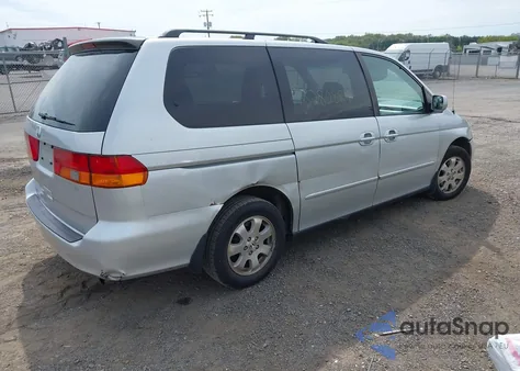 2004 Honda Odyssey Ex-L z USA, uszkodzony, nr VIN 5FNRL18004B056519